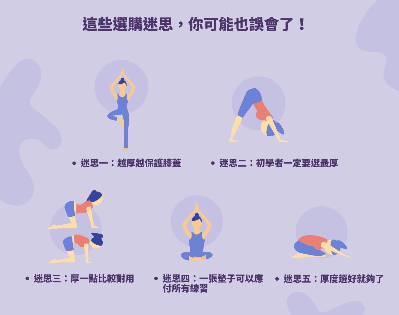 瑜伽墊厚度怎麼選