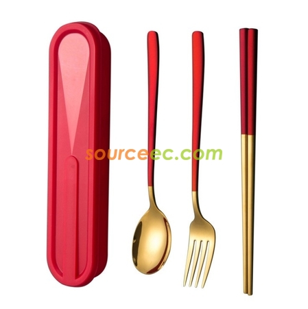 客製化不銹鋼餐具套裝禮品