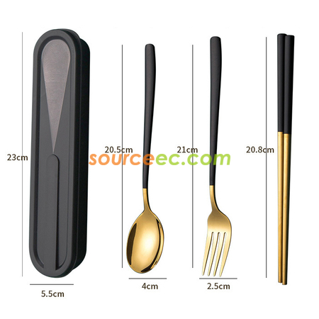 客製化不銹鋼餐具套裝禮品