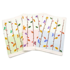 樹枝小鳥印花毛巾（6 PCS）