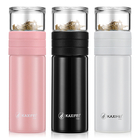 450ML 便攜式茶水分離客製化保溫瓶