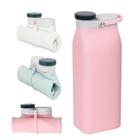 客製化牛奶盒矽膠摺疊水樽400ML-600ML