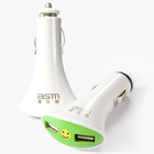 笑臉雙USB車載充電器