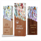 幻彩水晶獎座